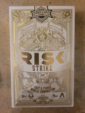 Risk Strike Card & Dice Game - Brand New Sealed In Box